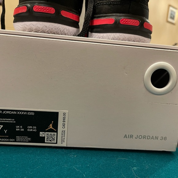 Selling Nike Jordan 36 size 7 youth (8.5 women’s) - Picture 2 of 6